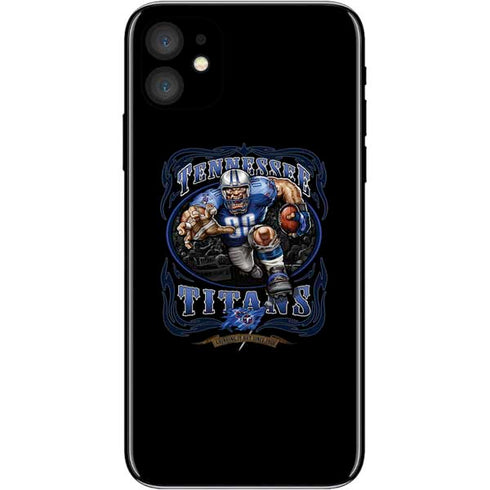 Liquid Blue NFL Tennessee Titans Running Back iPhone 11 Skin